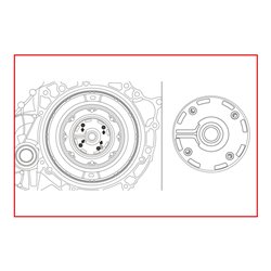 KS Tools DCT-Kupplungswerkzeug-Satz für Ford / Volvo, 6-tlg.