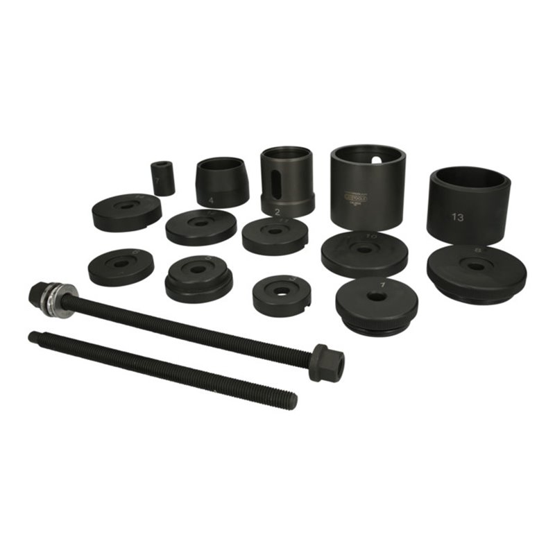 KS Tools Achskörperlagerwerkzeug-Satz für BMW Hinterachse, 19-tlg