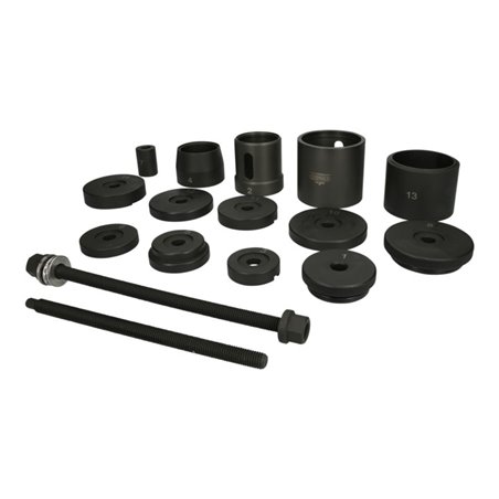 KS Tools Achskörperlagerwerkzeug-Satz für BMW Hinterachse, 19-tlg