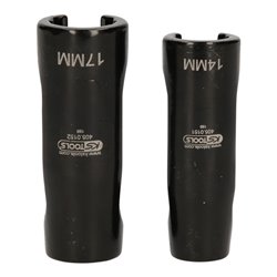KS Tools 3/8' + 1/2' Einspritzleitungs-Schlüssel-Satz für BMW, 2-tlg.