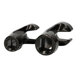 KS Tools 3/8' + 1/2' Einspritzleitungs-Schlüssel-Satz für BMW, 2-tlg.