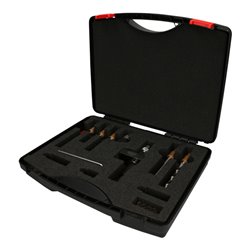 KS Tools Injektor-Spannschrauben-Ausbohr-Satz, 22-tlg.
