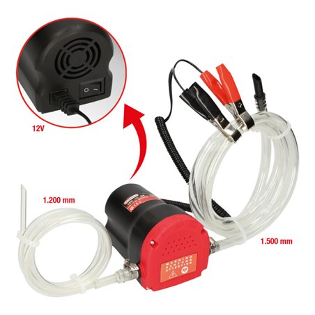 KS Tools Elektrische Absaug- und Umfüllpumpe