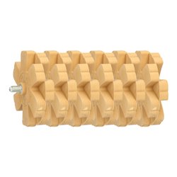 KS Tools Folienradierer mit Lamellen, Ø 90 mm, Breite 20 mm, 6er Pack