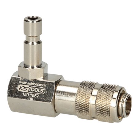 KS Tools Kühlsystem-Bajonettadapter, 90° abgewinkelt