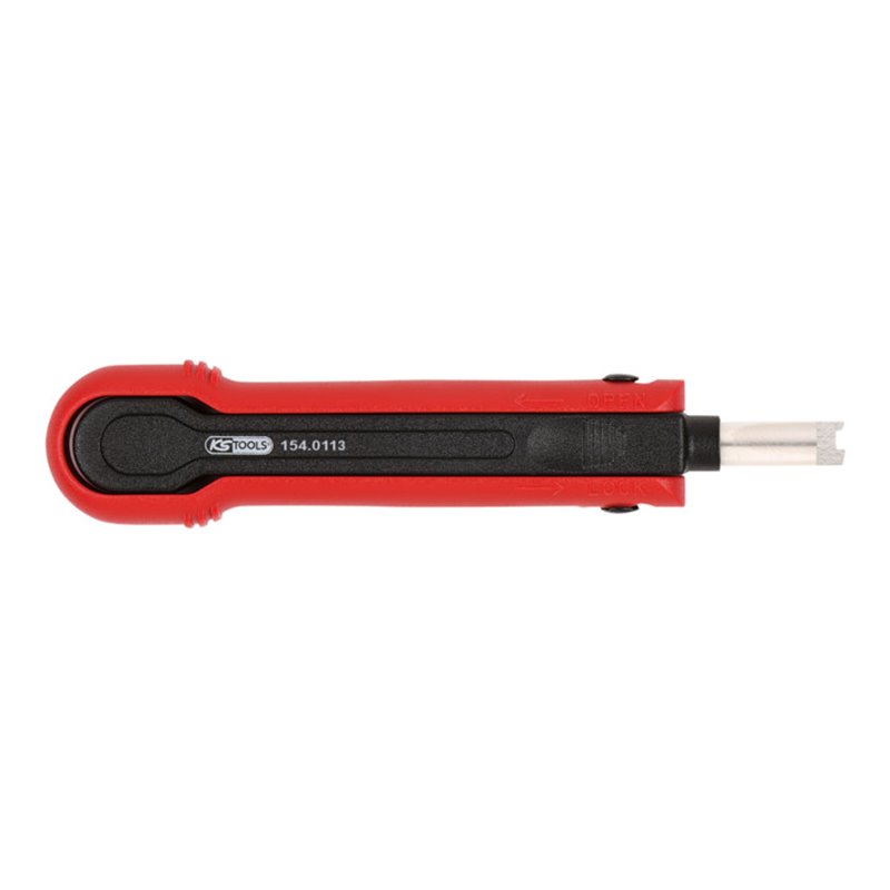 KS Tools Kabel-Entriegelungswerkzeug für Flachsteckhülsen 0,6 mm