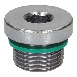 KS Tools Ölablassschraube, M18x1,5x9 mm, 10er-Pack