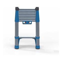 ZARGES Compactstep L - Teleskop-Sprossen-Anlegeleiter 9 Sprossen