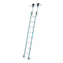 ZARGES Stella Trec LH - LM-Sprossen-Regalleiter 8 Sprossen