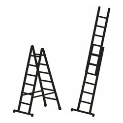 ZARGES Combimaster DX - Mehrzweckleiter 2 x 8 Sprossen