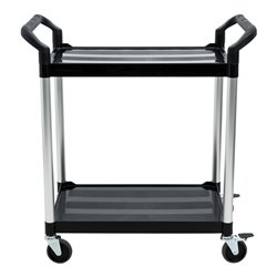 STIER Servierwagen mit 2 Etagen LxBxH 860x480x930 mm