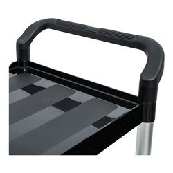 STIER Servierwagen mit 2 Etagen LxBxH 860x480x930 mm