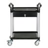 STIER Servierwagen mit 2 Etagen und Schublade LxBxH 860x480x930 mm