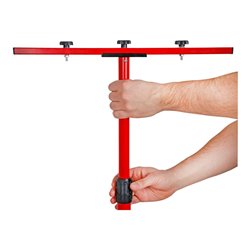 STIER Duo SMD-LED-Baustrahler 2x30W 2x2400 Lumen mit Stativ