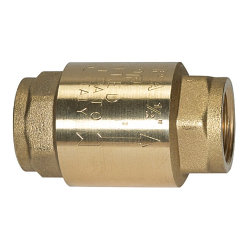 Riegler Rückschlagventil, voller Durchgang, Messing, G 2, 0,01 - 0,03 bar