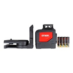 STIER Kreuzlinienlaser, 360° x 120°, 505 - 532 nm, grün