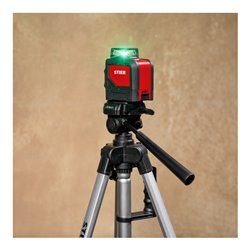 STIER Kreuzlinienlaser, 360° x 120°, 505 - 532 nm, grün