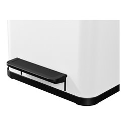 Hailo Öko duo Plus M, Tret-Mülltrenner, 2x9 ltr, Weiß