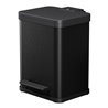 Hailo Öko duo Plus M, Tret-Mülltrenner, 2x9 ltr, Schwarz