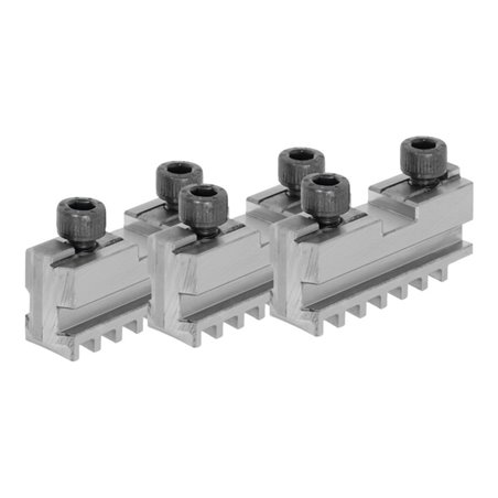 HOLEX Grundbacken-Set, 3-teilig, gehärtet, für Futtertyp 160 mm