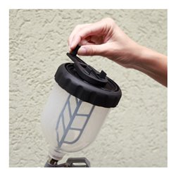 Aerotec Lackierpistole TECH ST 1,5 mm Düse mit PP Fließbecher