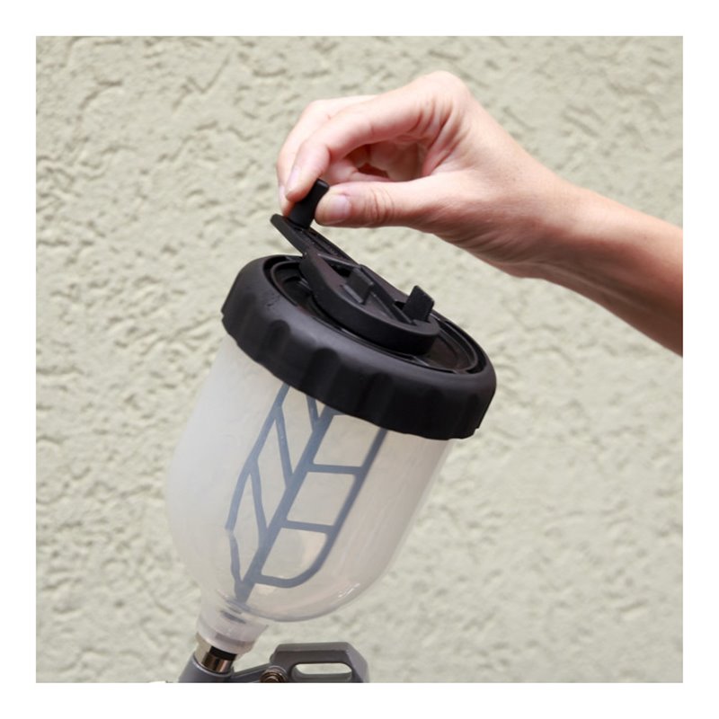 Aerotec Lackierpistole TECH ST 1,5 mm Düse mit PP Fließbecher