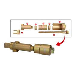 KS Tools Aus- und Einziehwerkzeug für Loslager und Führungshülsen BPW