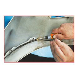 KS Tools Akku-Kunststoffreparatur-Satz, 134-tlg.