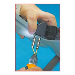 KS Tools Akku-Kunststoffreparatur-Satz, 134-tlg.