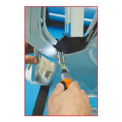 KS Tools Akku-Kunststoffreparatur-Satz, 134-tlg.