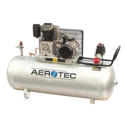 Aerotec 550-200 Z PRO liegend - 400 Volt verzinkt Kessel Behälter