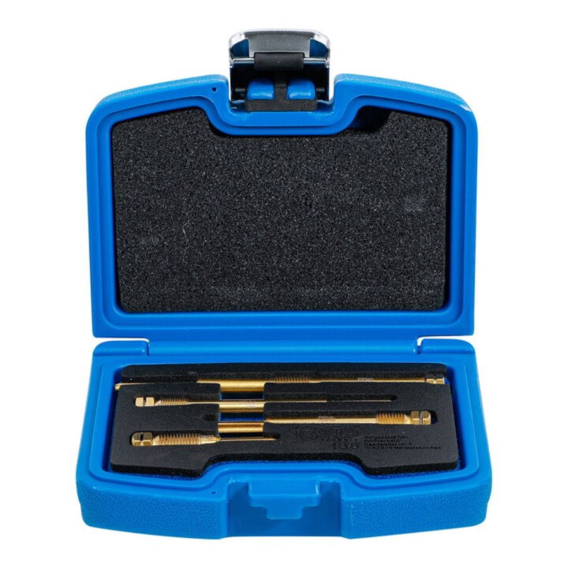 BGS Reibahlen-Satz für Glühkerzenbohrungen, 4-tlg.