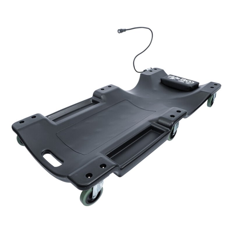 BGS Werkstatt-Rollbrett mit Arbeitslampe 1030 x 500 mm