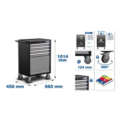 BGS Werkstattwagen Azubi mit 151 Werkzeugen