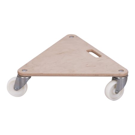 VARIOfit Triple-Dog mit Kunststofflenkrollen