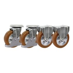 VARIOfit Radsatz Polyurethanbereifung für Selbstkipper