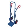 VARIOfit Stahlrohrkarre mit abklappbarer Schaufel Luftbereifung Schaufel 320 x 255 mm