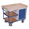 VARIOfit Werkstattwagen mit 3 Ladeflächen inkl. Tablett 1 Schrank