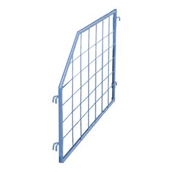VARIOfit Palettenaufsatz Trenngitter schräg Tiefe 750 mm Nutzhöhe 1.600/800 mm