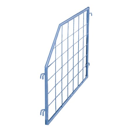 VARIOfit Palettenaufsatz Trenngitter schräg Tiefe 750 mm Nutzhöhe 1.600/800 mm
