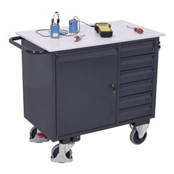 VARIOfit ESD Werkstattwagen mit 6 Schubladen