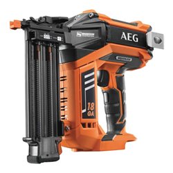 AEG Brushless Akku-Nagler B18N18 18V Solo-Version inkl. Gürtelclip im Transportkoffer