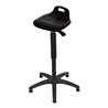 STIER Stehhilfe mit Gleitern Sitzhöhe 640-890 mm PU-Sitz mit Tragegriff