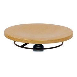 STIER Arbeitshocker mit Rollen, 430 - 620 mm Sitzhöhe, Buche, natur