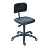 STIER Arbeitsstuhl mit Rollen Sitzhöhe 470-660 mm PU-Sitz