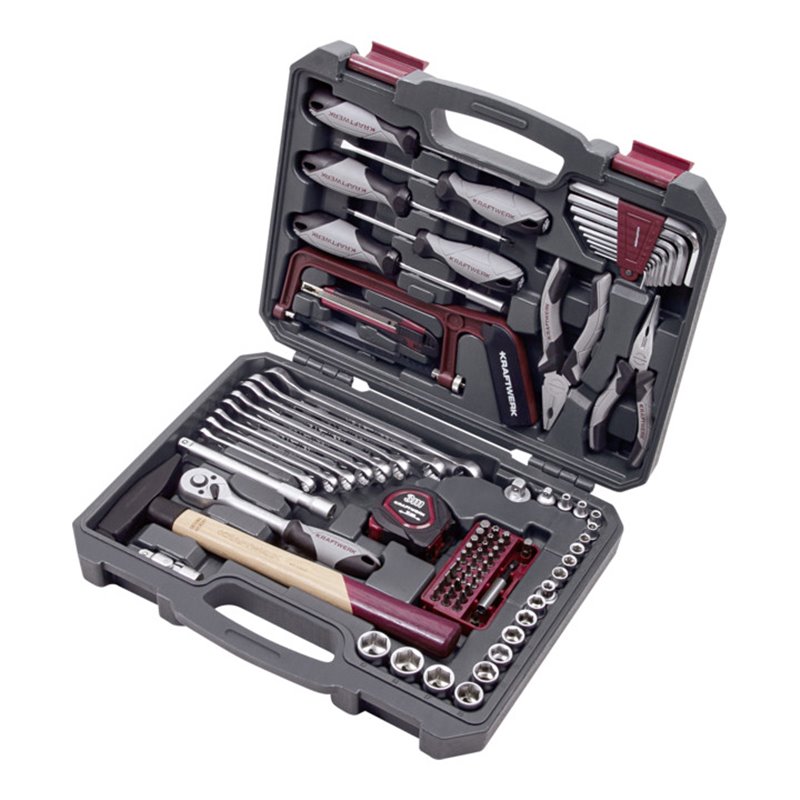 Kraftwerk Werkzeugkoffer Basic Line 96- teilig