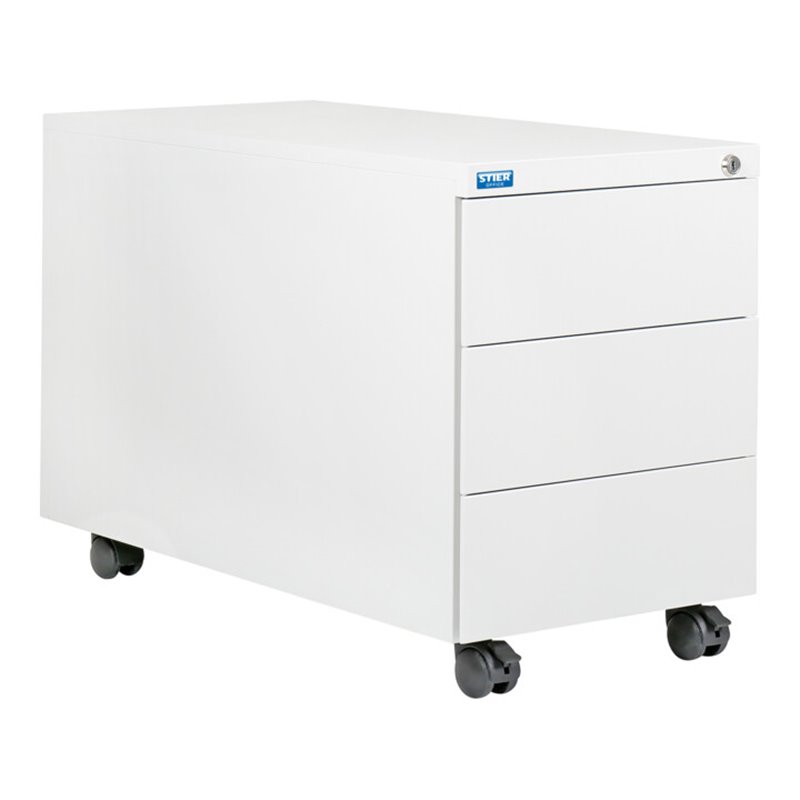STIER Rollcontainer mit 3 Schubladen 550x390x590mm