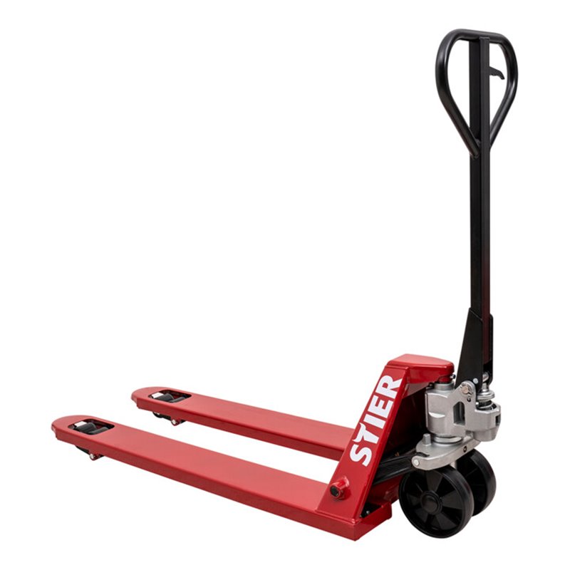 STIER Gabelhubwagen Tragkraft 2000kg Gabellänge 2000mm Nylon-Reifen