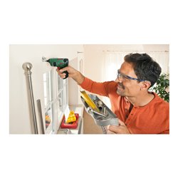 Bosch Akku-Schrauber Lithium-Ionen PSR Select, mit Micro-USB-Kabel, Netzgerät