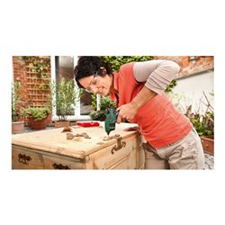 Bosch Akku-Schrauber Lithium-Ionen PSR Select, mit Micro-USB-Kabel, Netzgerät